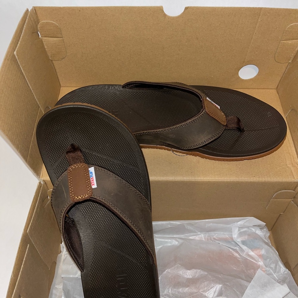 Stylish Brown Flip-Flops for Men
